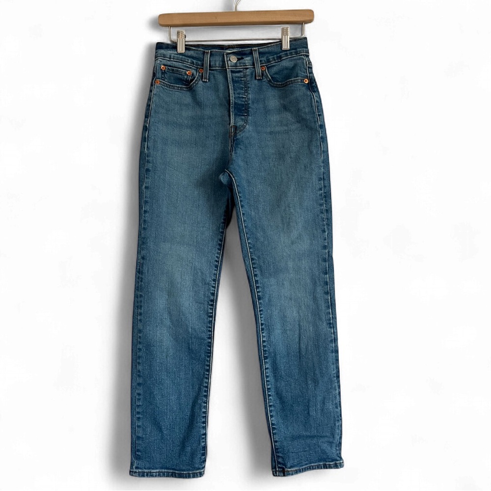 Levi's Blue Straight Leg Jeans